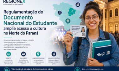 Regulamentação do Documento Nacional do Estudante amplia acesso à cultura no Norte do Paraná